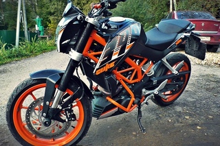 KTM 400 DUKE обзор и тест-драйв мотоцикла