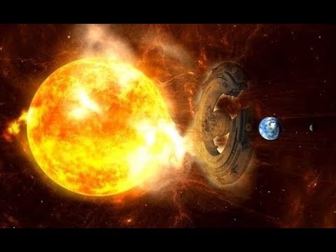 A huge UFO interacted with the Sun to avoid a powerful Solar Storm directed to