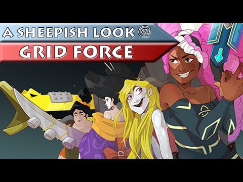 A Sheepish Look Grid Force Mask of the
