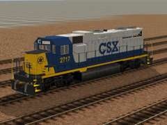 CSX GREY GP38-2