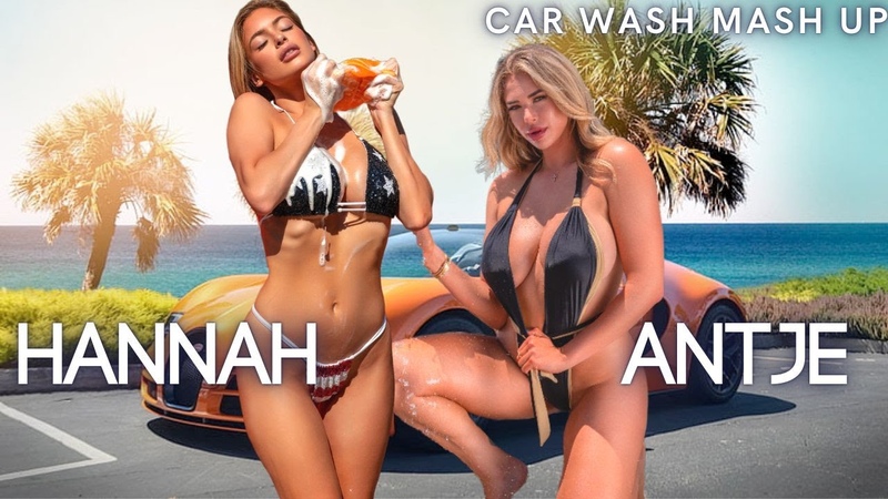 Swimsuit Model Car Wash, Full Extended