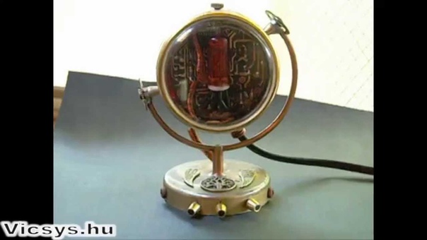 one digit steampunk nixie