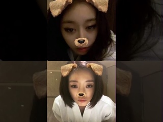 171107 Jiyeon + Eunjung (T-ARA) - Instagram live
