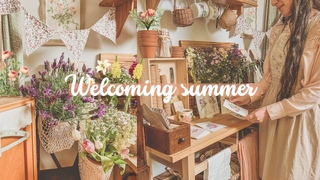 Cottagecore Summer Magic 🌷 Baking, crafts, countryside and flowers galore with a whimsical touch