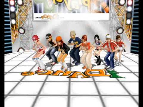 3 D Dance by Shiny Team: Robyn Bum like