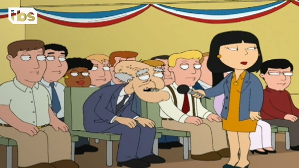 Mayoral Debate, Family Guy,