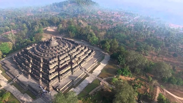 Borobudur Temple Aerial Videography Drone Dji Inspire One Candi