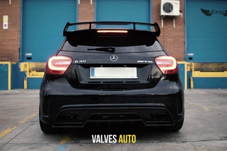 Mercedes A45 AMG (W176) Armytrix Turbo-Back Valvetronic Exhaust by AllDesign in Spain