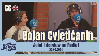 ENG SUB Bojan Cvjetianin - Joint Interview on Radio 1 ()