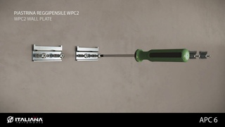 APC6 Cabinet Hanger - Italiana Ferramenta