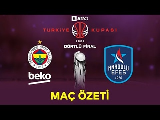 AMPYON ANADOLU EFES! | Bitci Trkiye Kupas Final zet | Fenerbahe Beko 72-86 Anadolu Efes
