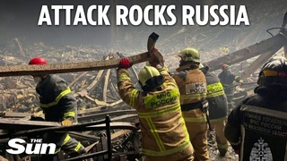 Russian rescue crews frantically search through rubble after Moscow terror attack stuns country