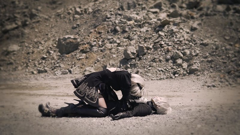 Nie R Automata Ending A, Cosplay Cinematic,