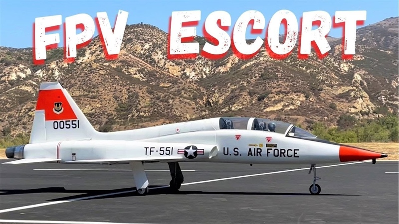 FPV Escort for 1:3 Scale T 38