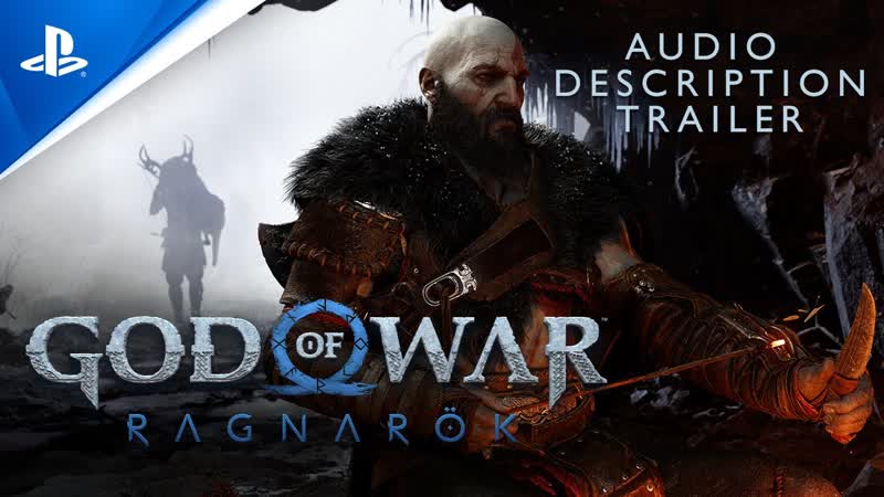 God of War Ragnarok ( Audio Description) Reveal Trailer, PS5