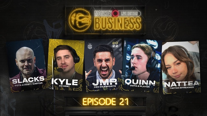 The OGs Monkey Business Show Live from Stockholm Major, Episode 21 w, Slacks, Quinn,