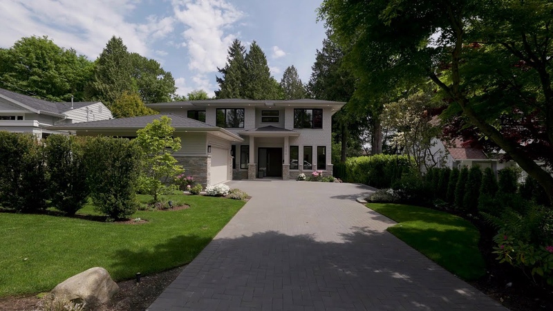 Custom built home in West