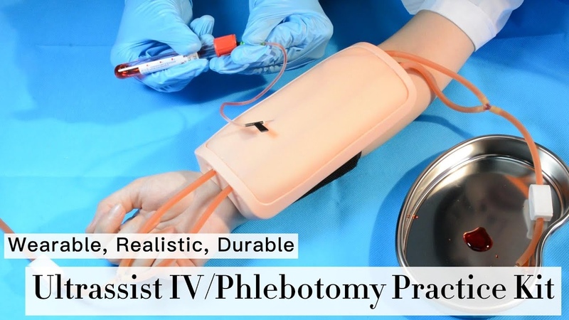 Develop Your IV Phlebotomy Techniques with a Wearable Trainer