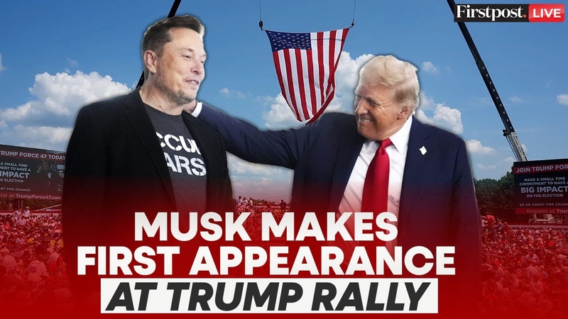US Elections 2024 LIVE: Musk Joins Trump for Rally in Pennsylvania at Site of Assassination
