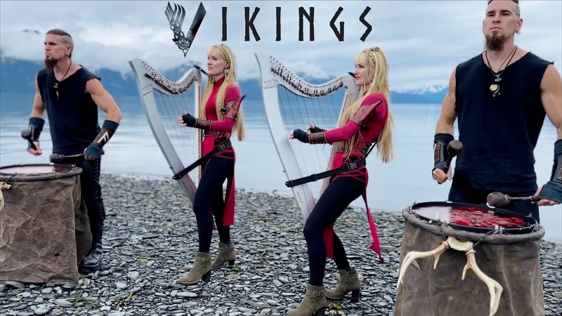 VIKINGS If I Had A Heart ( Fever Ray) Harp Twins + Volfgang
