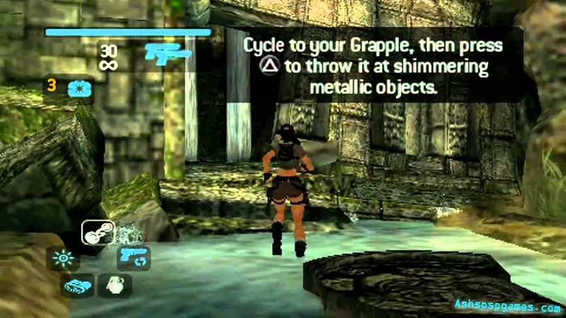 Lara Croft Tomb Raider: Legend PSP , 01. Bolivia Tiwanaku 1,