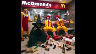 AI Wizards Trash a McDonald’s