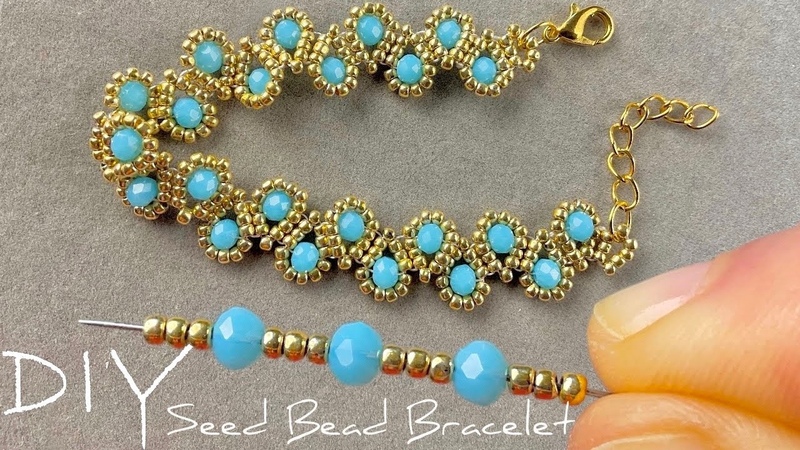 Easy Beaded Bracelet Tutorial: Seed Bead Jewelry Making