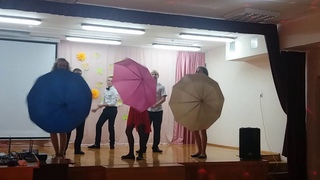 ТАНЕЦ С ЗОНТИКАМИ☂ // Осенний бал