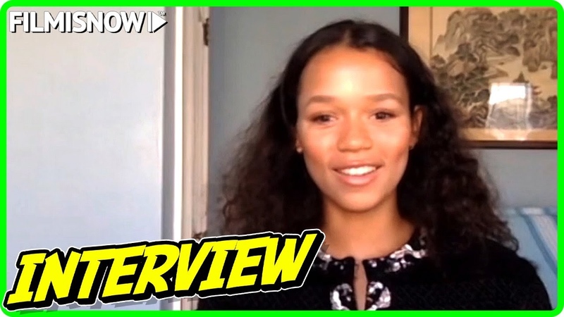 Taylor Russell Interview for WORDS ON BATHROOM