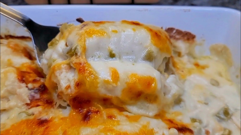 CREAMY Chicken Enchiladas For Dinner, Simply Mamá