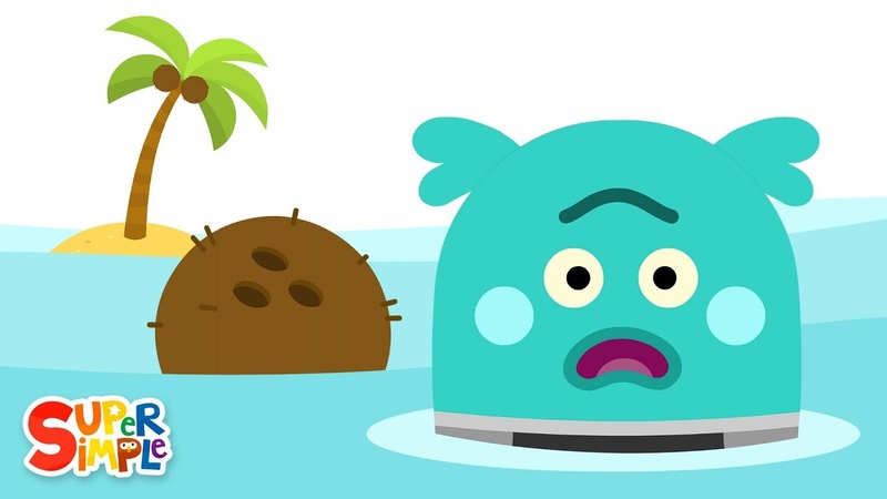 The Bumble Nums Make Far Out Floating Coconut Juice, Cartoon For