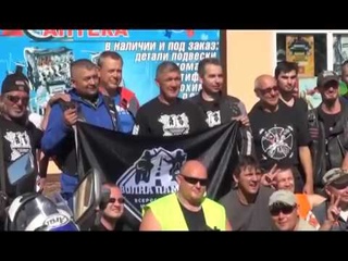 Мотопробег   Волна памяти 2013 Усолье Сибирское