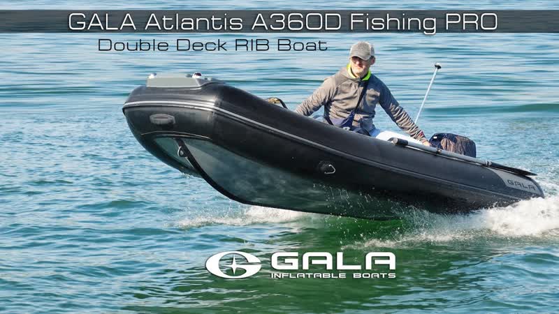 Atlantis Double Deck A360 D Fishing PRO Aluminium RIB