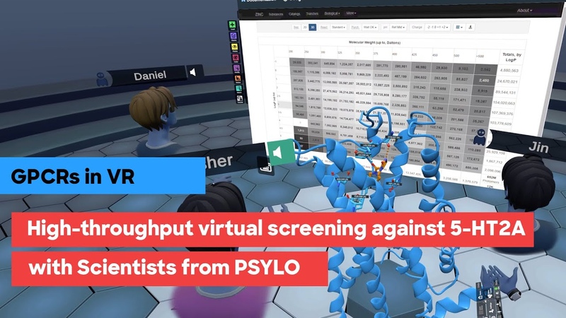 GPCRs in VR: High throughput virtual screening against 5 HT2 A receptor with scientists from