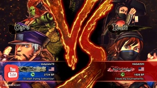 “Best Bout Replays“ SFxT - dubplate70 vs HAGAISHI