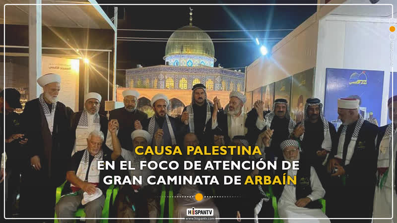 Causa palestina en el foco de atención de gran caminata de