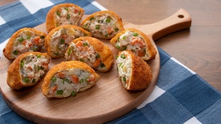 Easy and delicious fried toast pockets recipe ¦ Easy and simple party appetizer