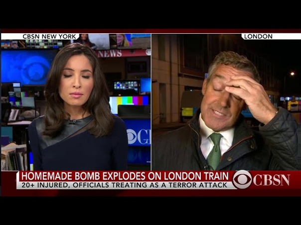 Breaking News Homemade Bomb explodes on London Terror