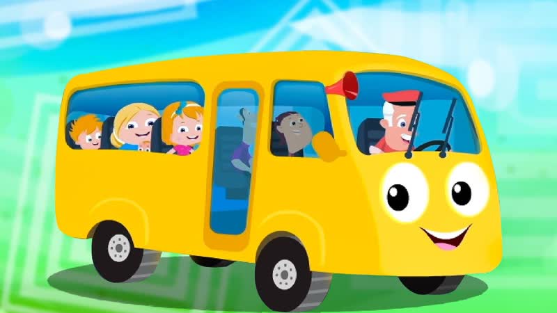 Wheels on the Bus Vehicle Rhyme More Baby