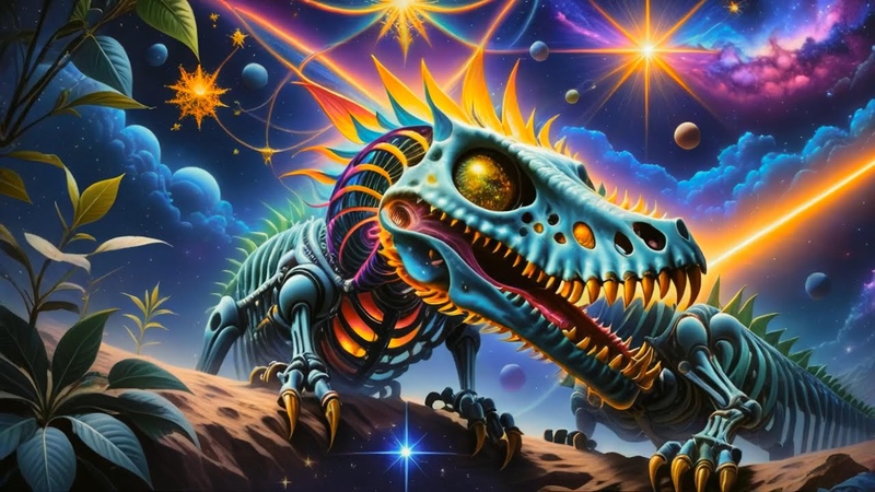 Nexxus 604 Surreal World Psychedelic trance mix 2024 (4 K AI animated music