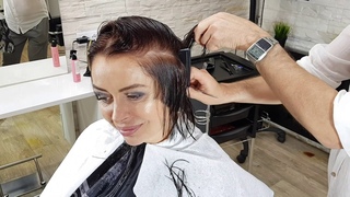 лучшая стрижка Сэссун.  Vidal Sassoon. интерпретация.super beautiful haircut