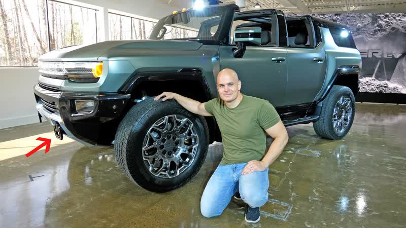 An Electric HUMMER SUV First look at the Tesla rescue