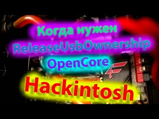 КОГДА НУЖЕН КВИРК RELEASEUSBOWNERSHIP / OPENCORE?! HACKINTOSH