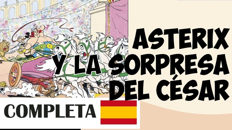 Astérix y la sorpresa del César, Español, Película de