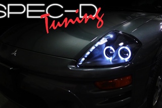 SPECDTUNING INSTALLATION VIDEO: 2000 - 2005 MITSUBISHI ECLIPSE PROJECTOR HEADLIGHTS