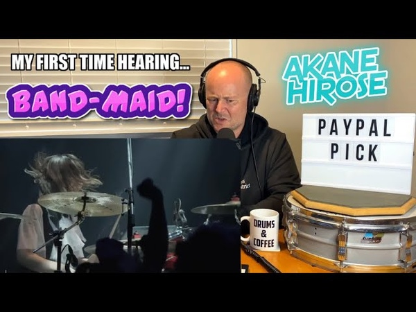 Drum Teacher Reacts: AKANE HIROSE, My FIRST Time Hearing BAND MAID Freedom, I LOVE