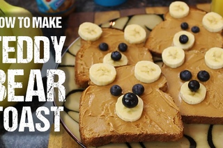 How To Make “Teddy Bear“ Toast