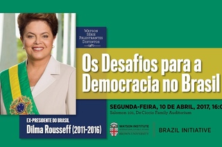 Presidente Dilma Rousseff – Os Desafios para a Democracia no Brasil