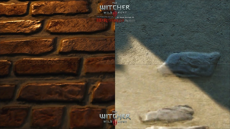 The Witcher 3 HD Reworked Project 12. 0 Ultimate Textures Quality