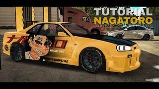 NAGATORO DESIGN | TUTORIAL | NISSAN GTR SKYLINE | Car parking multiplayer